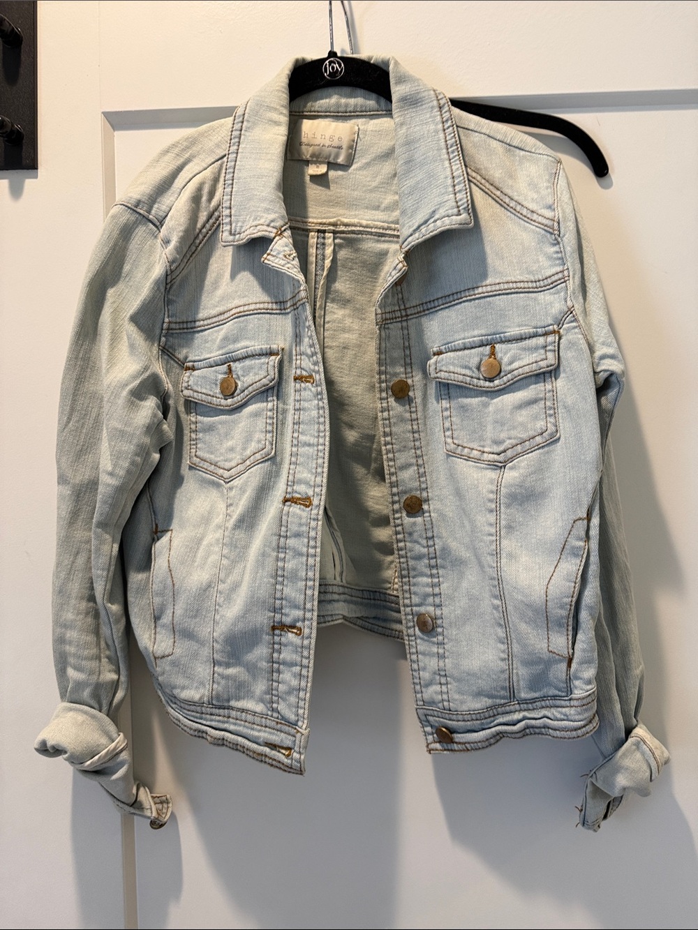 Light Wash Denim Jacket - Women